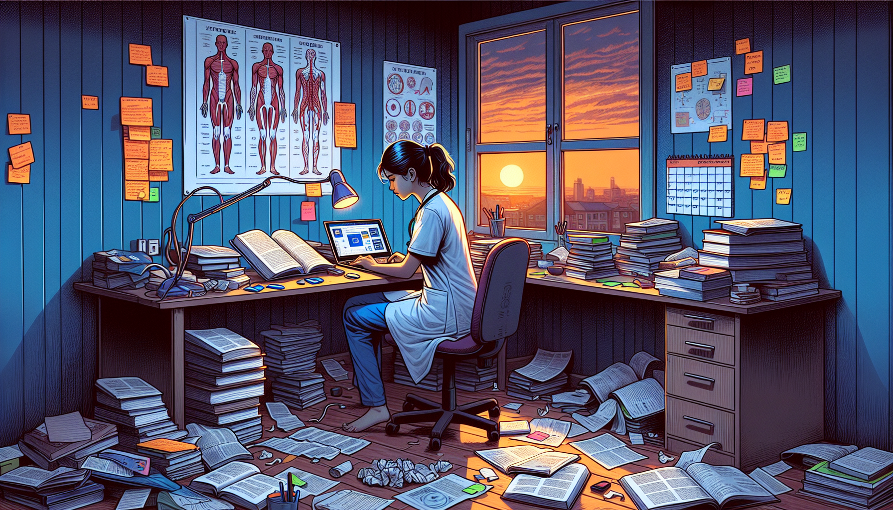 Illustration for The Reality of Medical Exam Prep: Avoiding Burnout with One Smart System